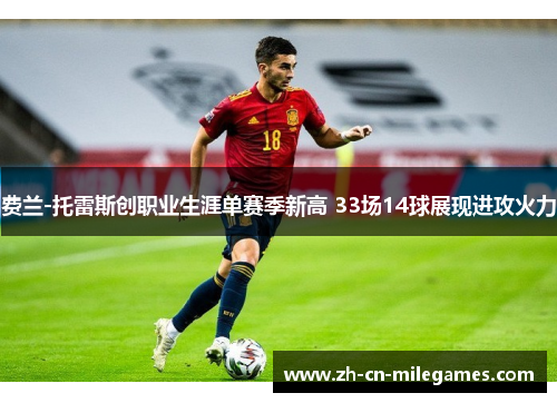 费兰-托雷斯创职业生涯单赛季新高 33场14球展现进攻火力