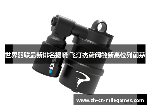 世界羽联最新排名揭晓 飞汀杰蔚阀敏新高位列前茅